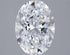 1.93ct Oval Lab Grown Diamond (Colour D, Clarity VVS1, IGI Certified)