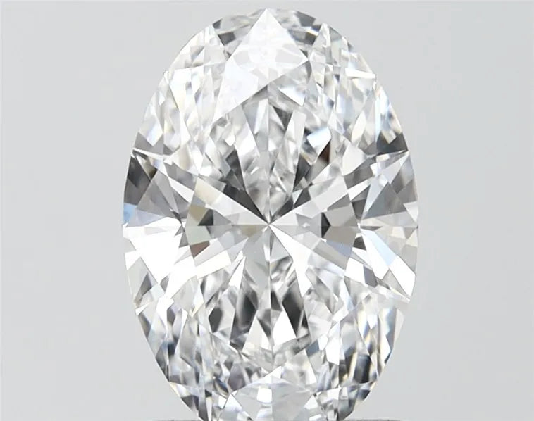 1.94ct Oval Lab Grown Diamond (Colour D, Clarity IF, IGI Certified)