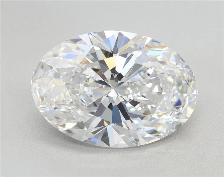 2.86ct Oval Lab Grown Diamond (Colour D, Clarity VVS1, GIA Certified) - Lavender Creek Gems 
