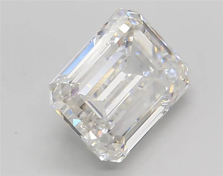 2.56ct Emerald Lab Grown Diamond (Colour E, Clarity VVS1, IGI Certified) - Lavender Creek Gems 