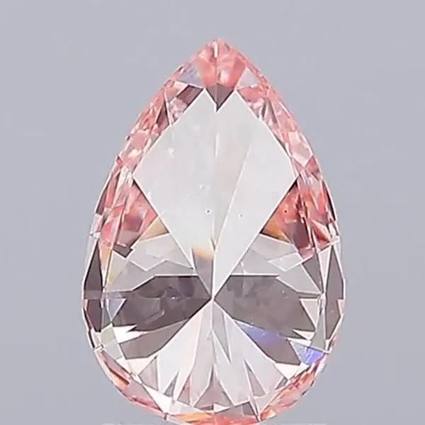 1.75ct Pear Lab Grown Diamond (Colour Fancy Vivid Pink, Clarity VS1, IGI Certified) - Lavender Creek Gems 
