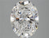 2.87ct Oval Lab Grown Diamond (Colour D, Clarity VS1, IGI Certified) - Lavender Creek Gems 