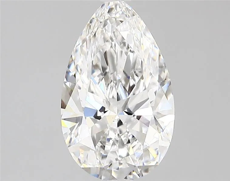 1.87ct Pear Lab Grown Diamond (Colour D, Clarity VVS2, IGI Certified) - Lavender Creek Gems 