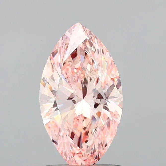 1.01ct Marquise Lab Grown Diamond (Colour Fancy Pink, Clarity VS1, IGI Certified)