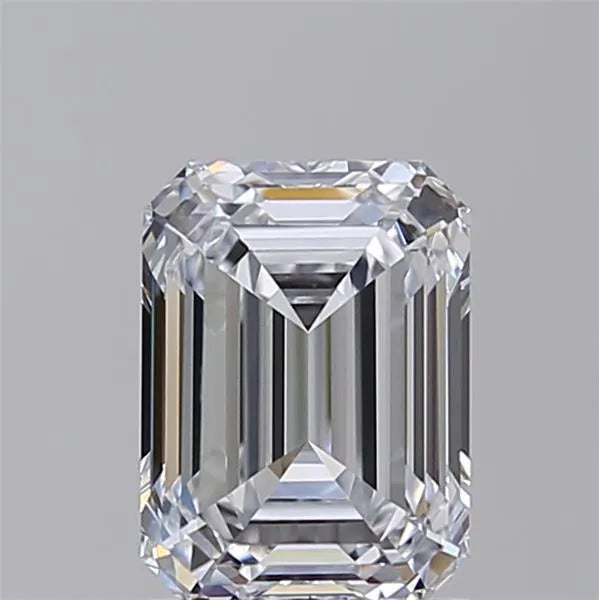 1.59ct Emerald Lab Grown Diamond (Colour E, Clarity VVS1, IGI Certified) - Lavender Creek Gems 