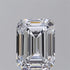 1.59ct Emerald Lab Grown Diamond (Colour E, Clarity VVS1, IGI Certified) - Lavender Creek Gems 