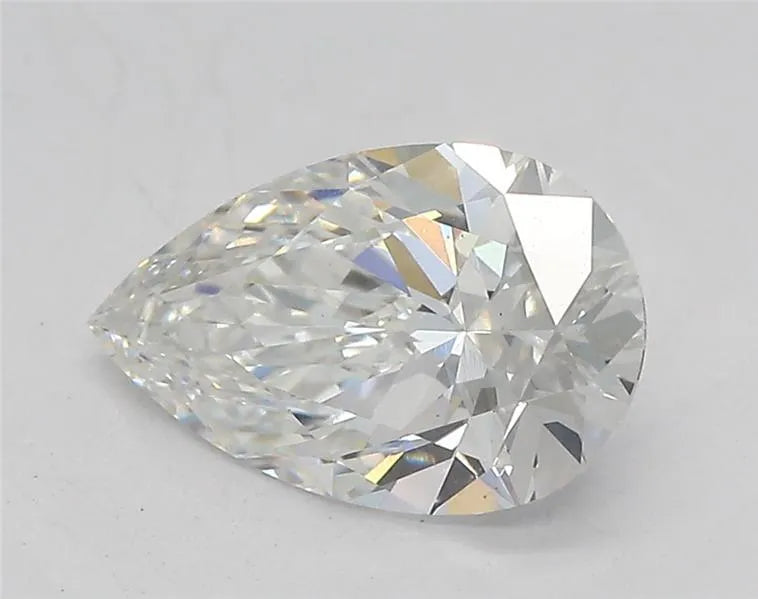 1.52ct Pear Lab Grown Diamond (Colour E, Clarity VS1, IGI Certified) - Lavender Creek Gems 