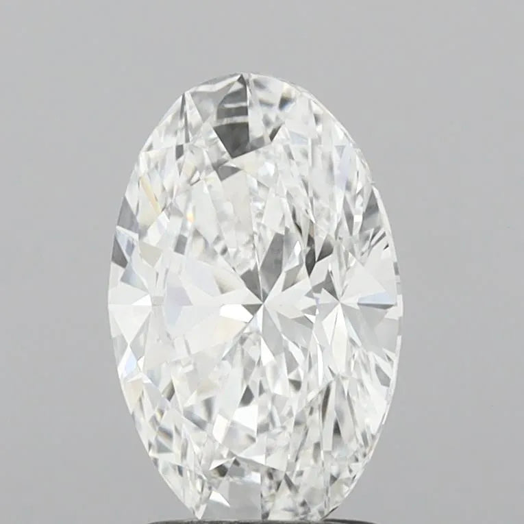 2.00ct Oval Lab Grown Diamond (Colour E, Clarity VVS2, IGI Certified)