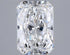 2.01ct Radiant Lab Grown Diamond (Colour E, Clarity VVS2, IGI Certified)