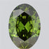 2.03ct Oval Lab Grown Diamond (Colour Fancy Deep Green, Clarity VS1, IGI Certified)