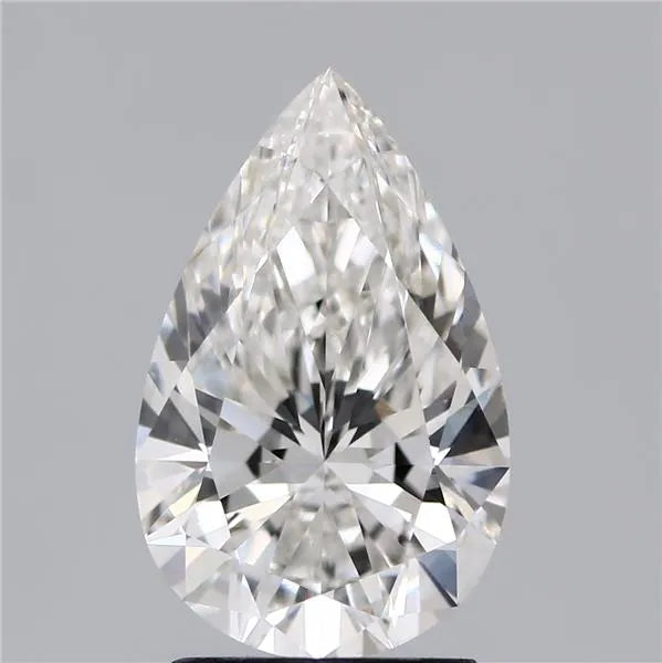 2.08ct Pear Lab Grown Diamond (Colour G, Clarity VS1, IGI Certified)