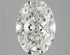 2.09ct Oval Lab Grown Diamond (Colour G, Clarity VS1, IGI Certified)