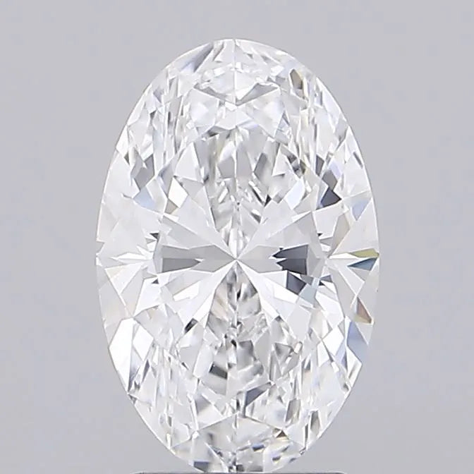2.43ct Oval Lab Grown Diamond (Colour D, Clarity VVS2, IGI Certified)