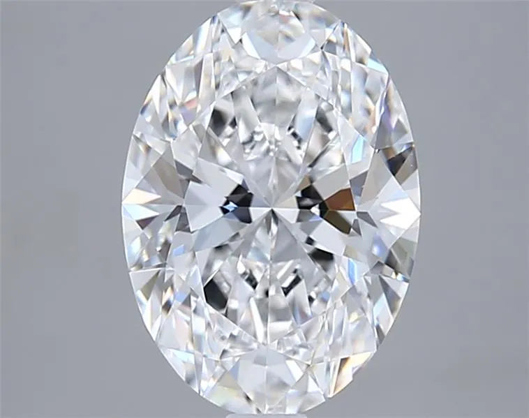 2.55ct Oval Lab Grown Diamond (Colour E, Clarity VVS2, IGI Certified)