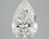 2.57ct Pear Lab Grown Diamond (Colour G, Clarity VVS2, IGI Certified)