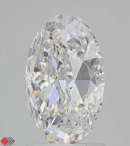 2.58ct Oval Lab Grown Diamond (Colour D, Clarity VVS2, IGI Certified)