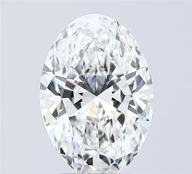 2.58ct Oval Lab Grown Diamond (Colour E, Clarity VVS1, IGI Certified)
