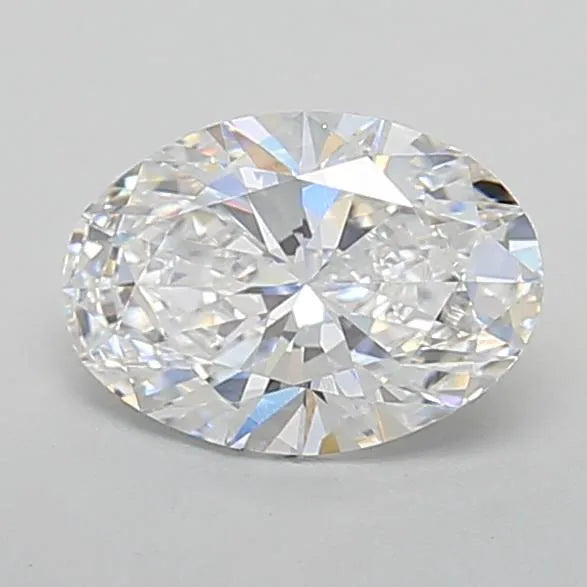 1.52ct Oval Lab Grown Diamond (Colour D, Clarity VS1, IGI Certified) - Lavender Creek Gems 