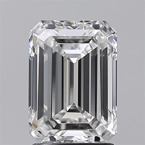 2.01ct Emerald Lab Grown Diamond (Colour E, Clarity VVS1, IGI Certified)