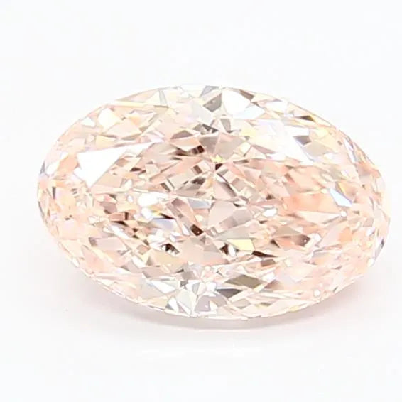 1.30ct Oval Lab Grown Diamond (Colour Fancy Intense Pink, Clarity VVS1, IGI Certified)