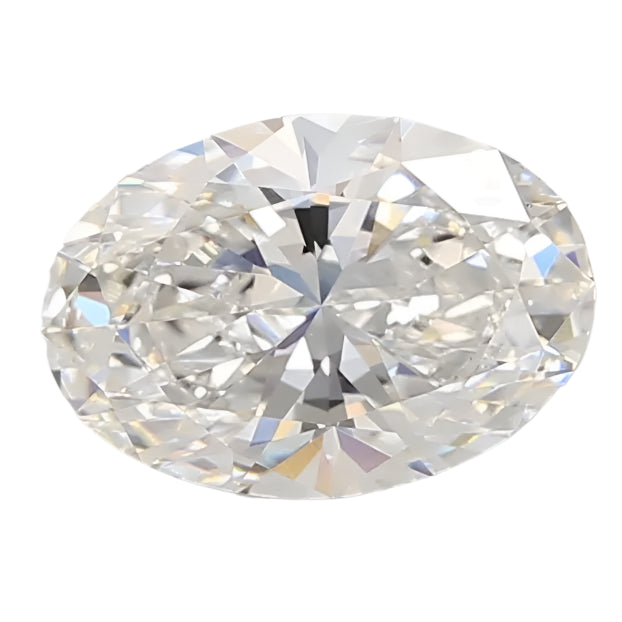 2.04ct Oval Lab Grown Diamond (Colour D, Clarity VS1, IGI Certified) - Lavender Creek Gems 