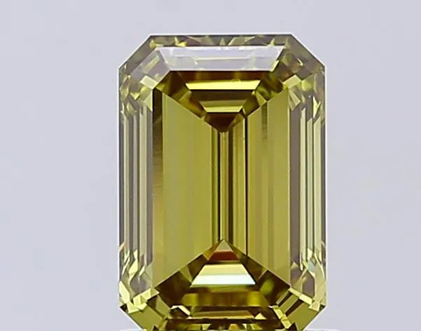 1.51ct Emerald Lab Grown Diamond (Colour Fancy Vivid Green, Clarity VS1, IGI Certified)