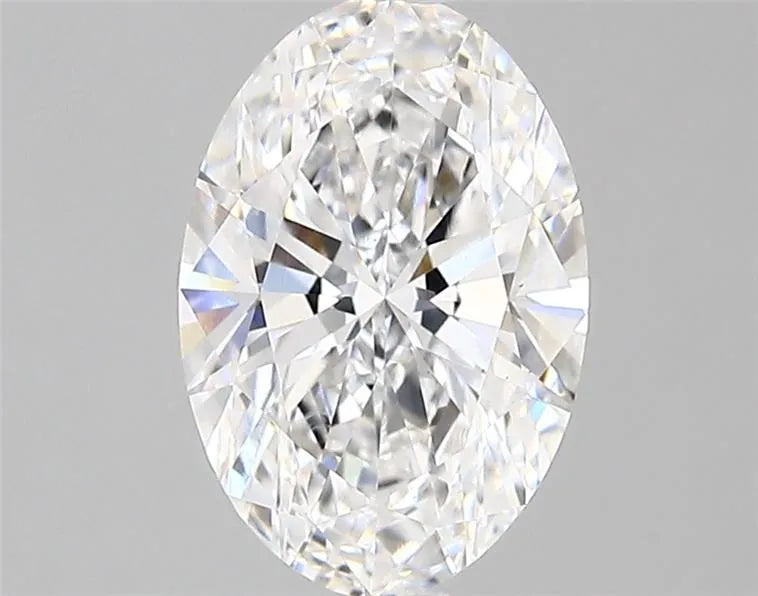 2.00ct Oval Lab Grown Diamond (Colour D, Clarity VS1, IGI Certified)
