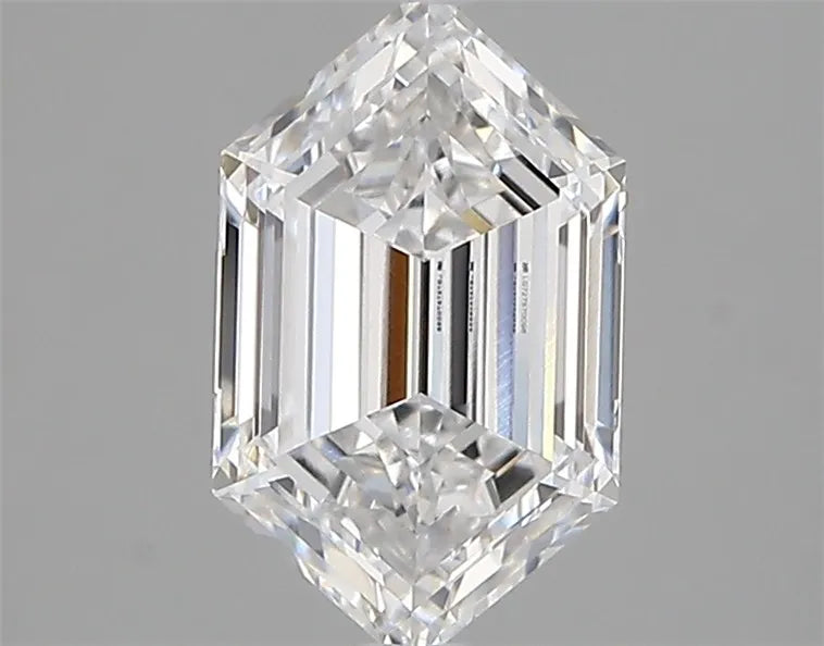 1.43ct Hexagonal Lab Grown Diamond (Colour D, Clarity VVS2, IGI Certified)