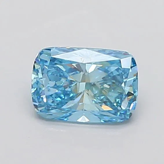 1.50ct Cushion modified Lab Grown Diamond (Colour Fancy Vivid Blue, Clarity VS1, IGI Certified)