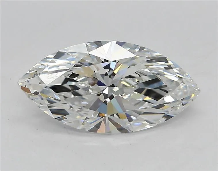 2.10ct Marquise Lab Grown Diamond (Colour E, Clarity VVS2, IGI Certified) - Lavender Creek Gems 