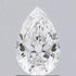 1.15ct Pear Lab Grown Diamond (Colour F, Clarity VVS2, IGI Certified) - Lavender Creek Gems 