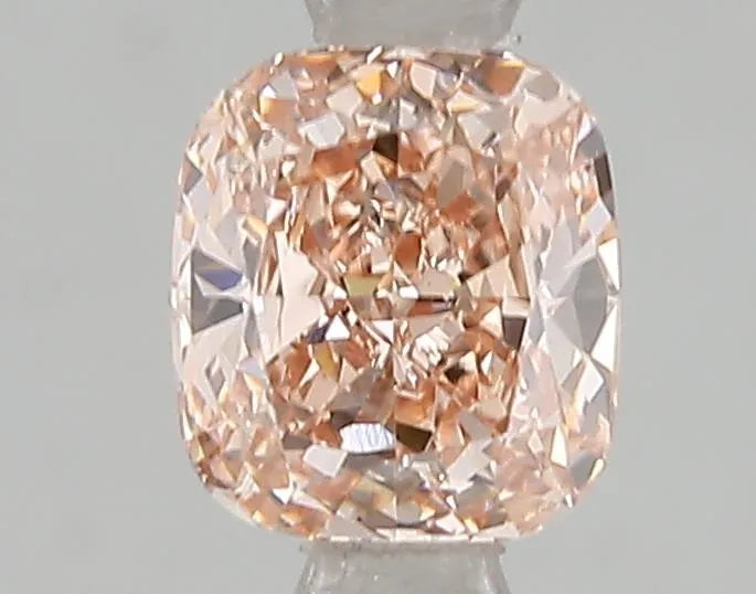 1.08ct Cushion modified Lab Grown Diamond (Colour Fancy Brown Pink, Clarity VS1, IGI Certified)