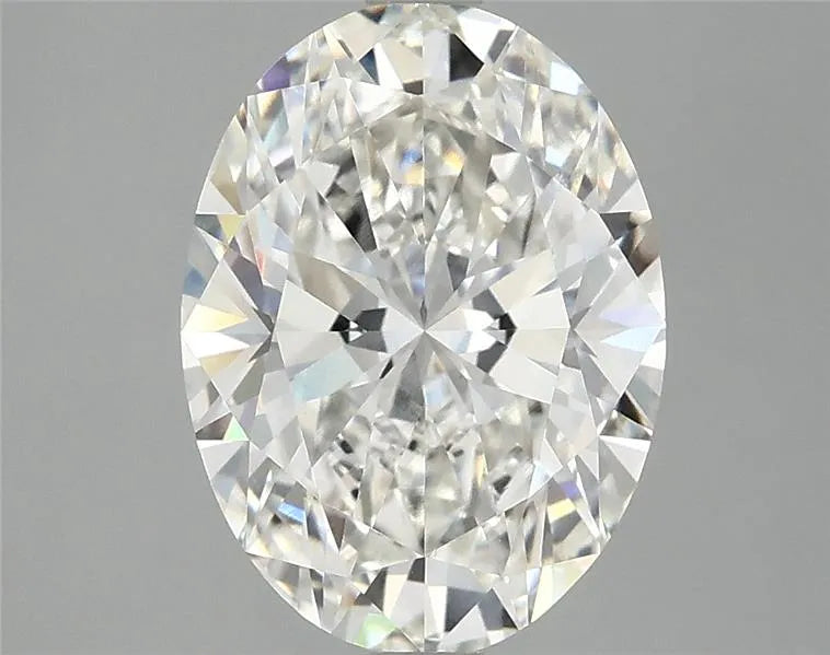 3.00ct Oval Lab Grown Diamond (Colour G, Clarity VVS2, IGI Certified)