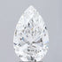 3.02ct Pear Lab Grown Diamond (Colour E, Clarity VVS1, IGI Certified)