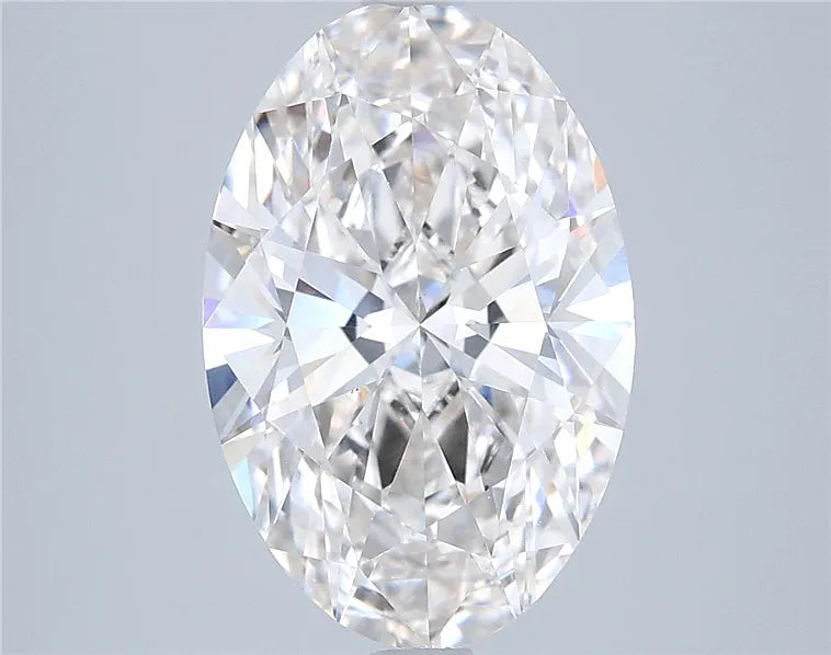 3.50ct Oval Lab Grown Diamond (Colour G, Clarity VS1, IGI Certified)