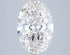 3.50ct Oval Lab Grown Diamond (Colour G, Clarity VS1, IGI Certified)