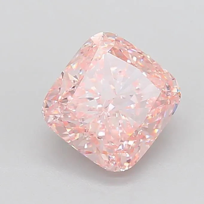 3.51ct Cushion modified Lab Grown Diamond (Colour Fancy Intense Pink, Clarity VVS1, IGI Certified)