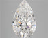 4.00ct Pear Lab Grown Diamond (Colour D, Clarity VVS2, IGI Certified)