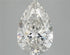4.00ct Pear Lab Grown Diamond (Colour G, Clarity VVS2, IGI Certified)