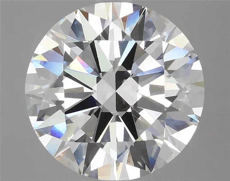 5.00ct Round Lab Grown Diamond (Colour F, Clarity VS1, Cut EX, IGI Certified)