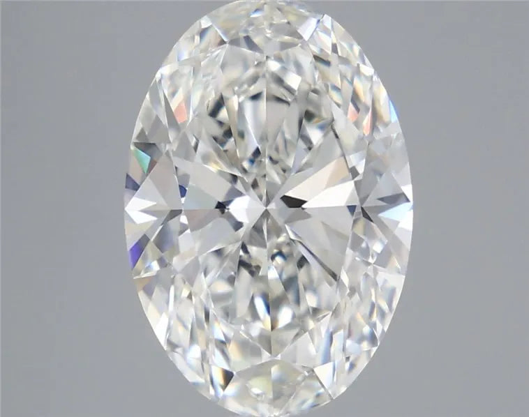 5.08ct Oval Lab Grown Diamond (Colour G, Clarity VVS1, IGI Certified)
