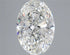 5.08ct Oval Lab Grown Diamond (Colour G, Clarity VVS1, IGI Certified)
