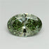 5.20ct Oval Lab Grown Diamond (Colour Fancy Vivid Green, Clarity VS1, IGI Certified)
