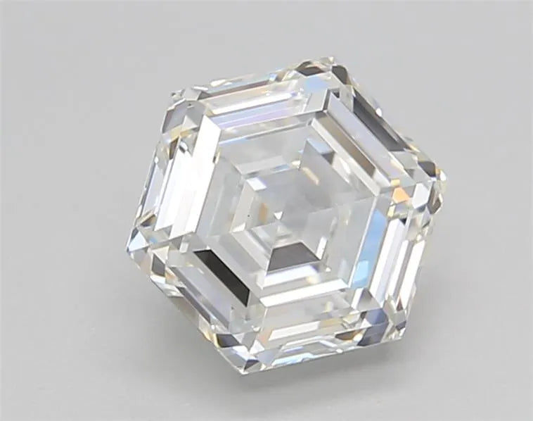 1.52ct Hexagonal Lab Grown Diamond (Colour F, Clarity VVS2, IGI Certified)