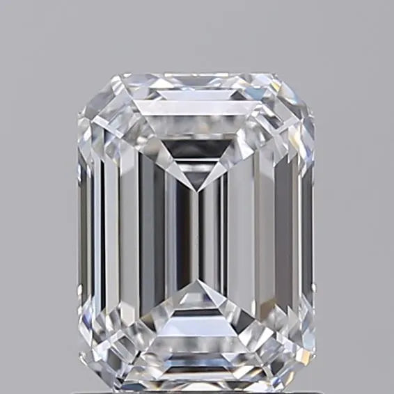 1.52ct Emerald Lab Grown Diamond (Colour D, Clarity VVS1, IGI Certified) - Lavender Creek Gems 