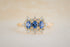 The Marial Ring | 0.56 CT Oval Blue Sapphire - Lavender Creek Gems 