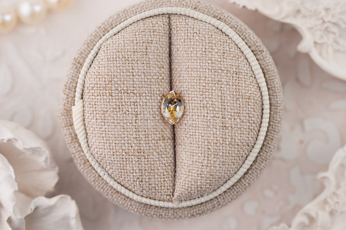 0.81 CT Marquise Bicolor Montana Sapphire - Lavender Creek Gems 