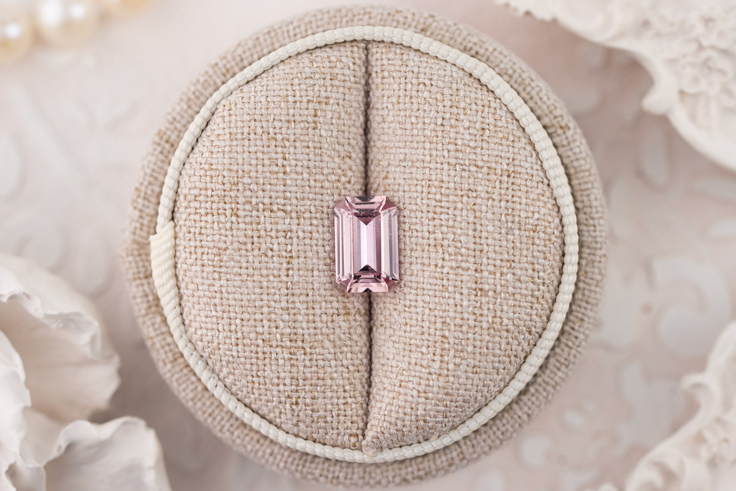 2.08 CT Emerald Cut Mauve Sapphire - Lavender Creek Gems 