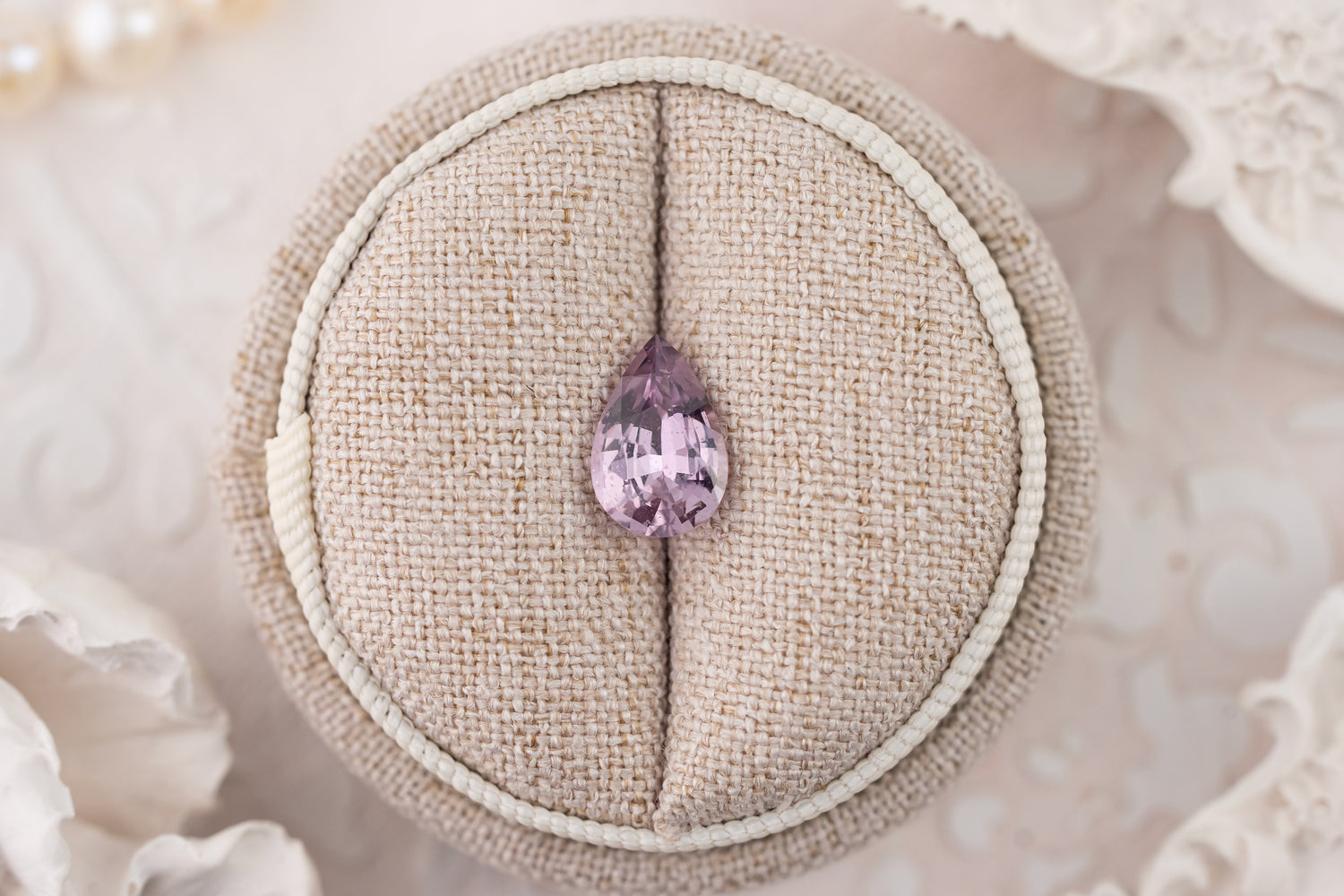 2.46 CT Pear Light Purple Sapphire - Lavender Creek Gems 