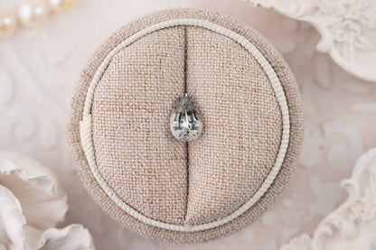 2.06 CT Pear Pastel Green Sapphire - Lavender Creek Gems 